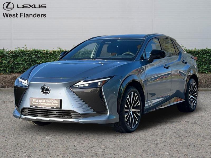 Lexus RZ 450e Privilege Line+afneembare trekhaak+360cam+gp, Auto's, Lexus, Automaat, Zwart, Elektrisch, 5 deurs