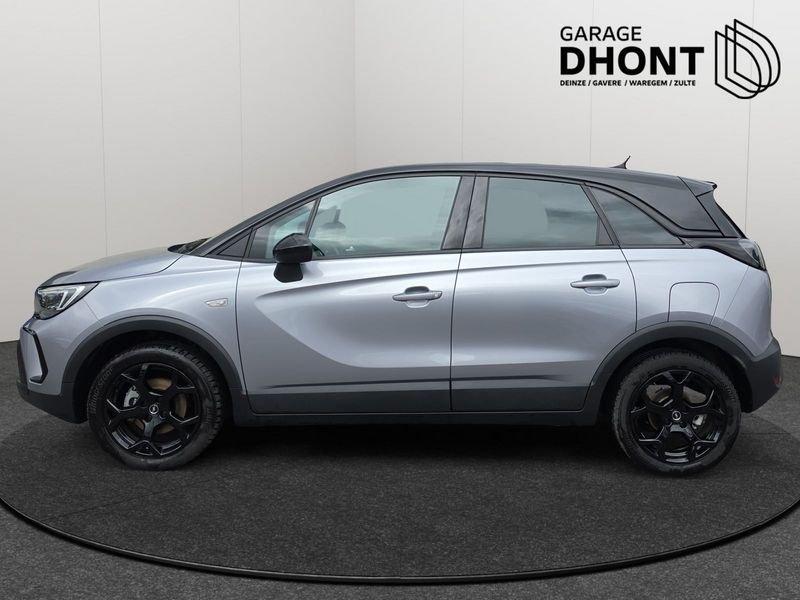 Opel Crossland Elegance - 1.2 Benzine - Manueel - 110PK, Autos, Opel, Argent ou Gris, Achat, Entreprise, Détection des panneaux routiers