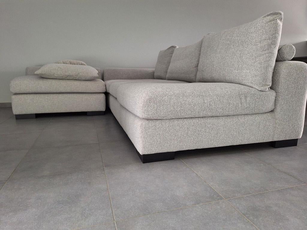 Canapé d'angle de qualité magnifiquement traité., Maison & Meubles, Canapés | Coins salons complets, Enlèvement