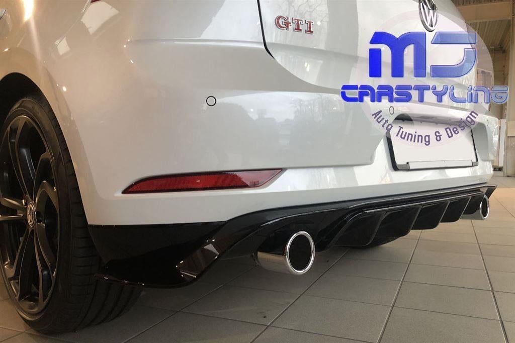 VW Golf 7 Facelift – Achterbumper diffuser [TCR Look], Enlèvement ou Envoi
