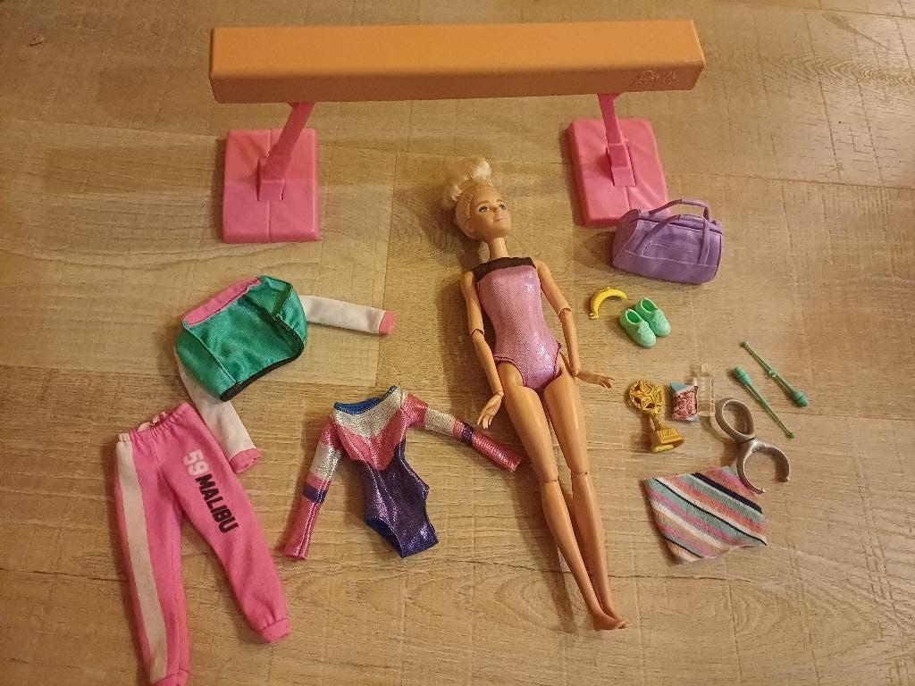 Barbie gymnastics, Kinderen en Baby's, Ophalen of Verzenden, Zo goed als nieuw, Barbie