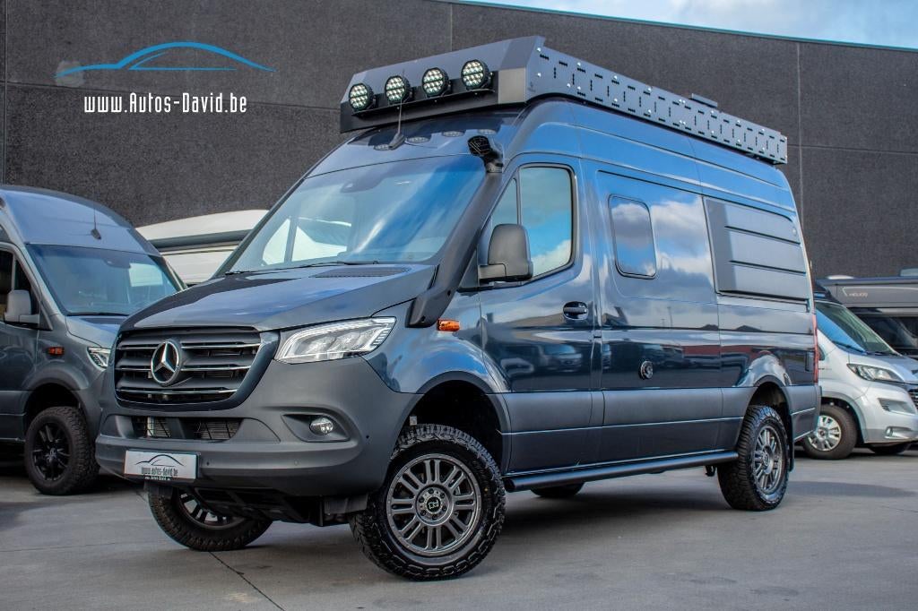 ADM Mercedes-Benz Sprinter 319 CDI Aut. 4X4 Camper 2 Slaappl, Automaat, Koelkast, Mercedes-Benz, Bedrijf