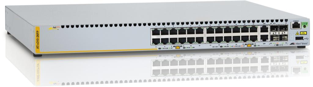 Allied Telesis AT-x310-26FP PoE Switch 26poort
