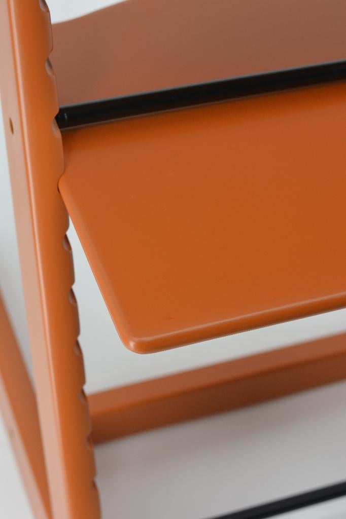 Stokke Tripp Trapp Lava Orange – Refurbished model, Verzenden, Zo goed als nieuw, Meegroeistoel, Gordel(s)