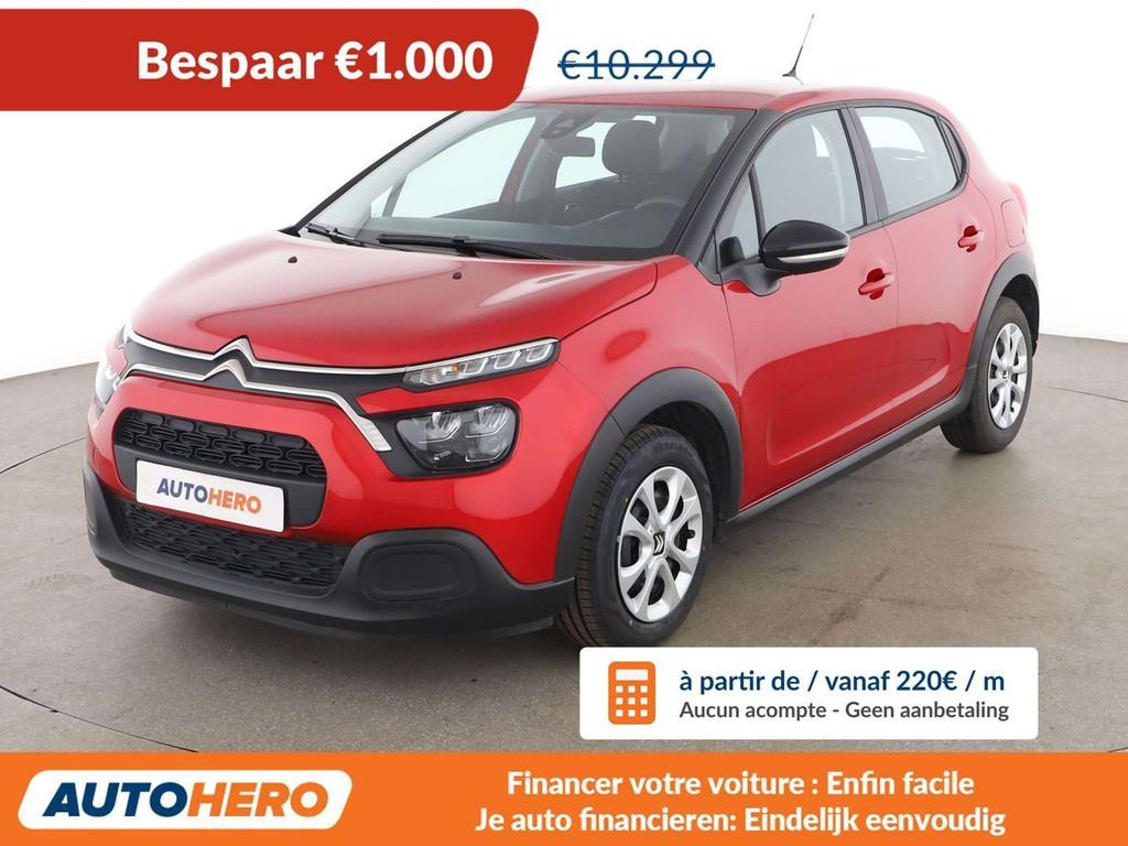 Citroën C3 1.2 PureTech Feel (bj 2021), Auto's, Citroën, Voorwielaandrijving, Stof, 1199 cc, 1051 kg