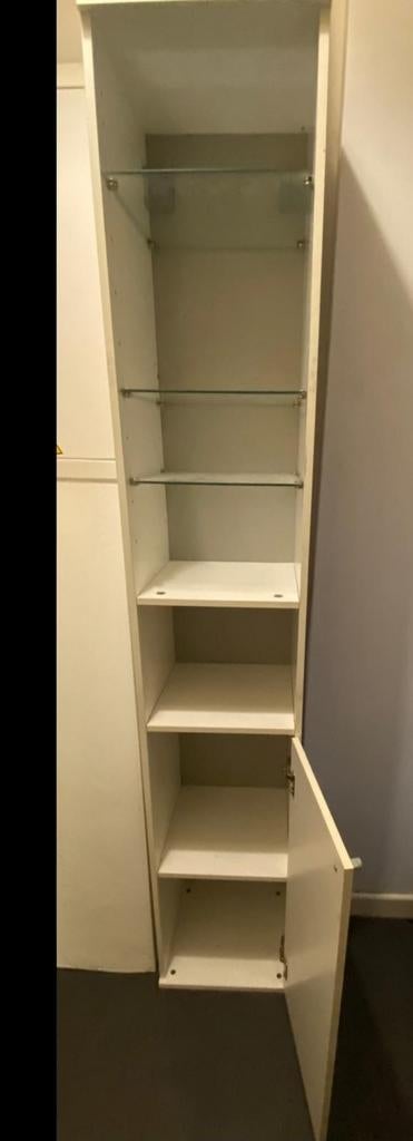 Colonne de rangement, Enlèvement