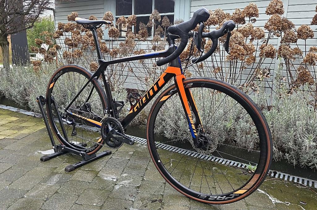 Vélo de route Giant TCR Adv. 1 Ultegra Disc, Vélos & Vélomoteurs, 53 à 57 cm, Enlèvement, Utilisé, Giant