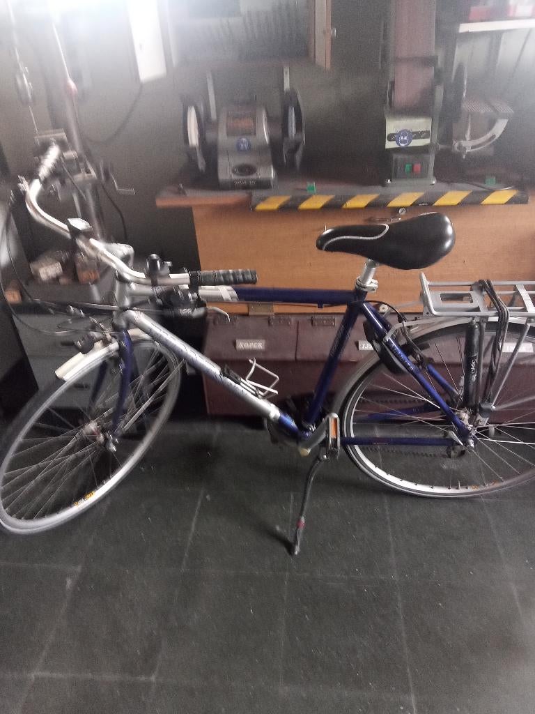 Heren Fiets, Fietsen en Brommers, Gebruikt, Versnellingen, 53 tot 57 cm, Ophalen
