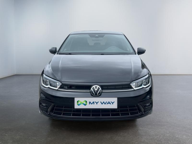 Volkswagen Polo R-Line*Boite auto*GPS*Carplay*Capteurs Av/Ar, Auto's, 95 pk, Zwart, Bedrijf, Berline