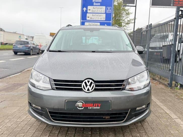Volkswagen Sharan 2015 7zitpl 2.0tdi 175dkm Navi Pdc 1st eig, Auto's, Volkswagen, Voorwielaandrijving, Lederen bekleding, 4 cilinders