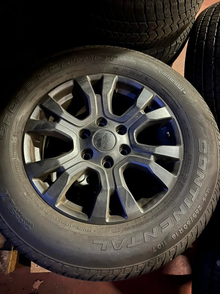 Ford Ranger Wildtrak 18” wielen set, Auto-onderdelen, Banden en Velgen, Ophalen, Band(en)