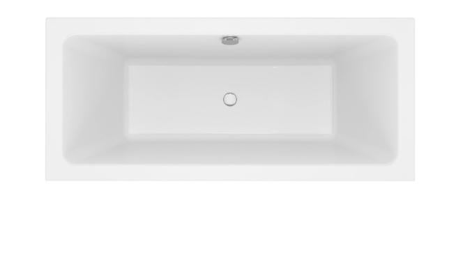 Ligbad 170 x 75 Acryl glans wit. NIEUW !, Ophalen, Nieuw, Bad