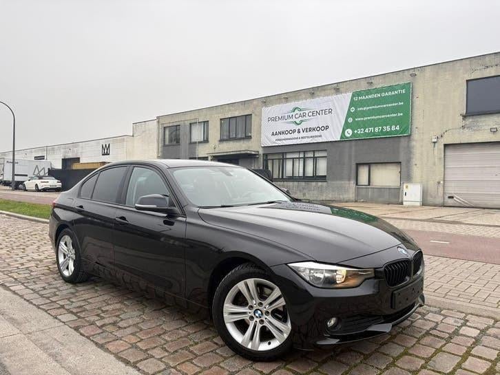 BMW 316D | 12 Maanden Garantie | 164 Dkm | Diesel | 2015 |, Auto's, Achterwielaandrijving, 1995 cc, Zwart, 4 cilinders