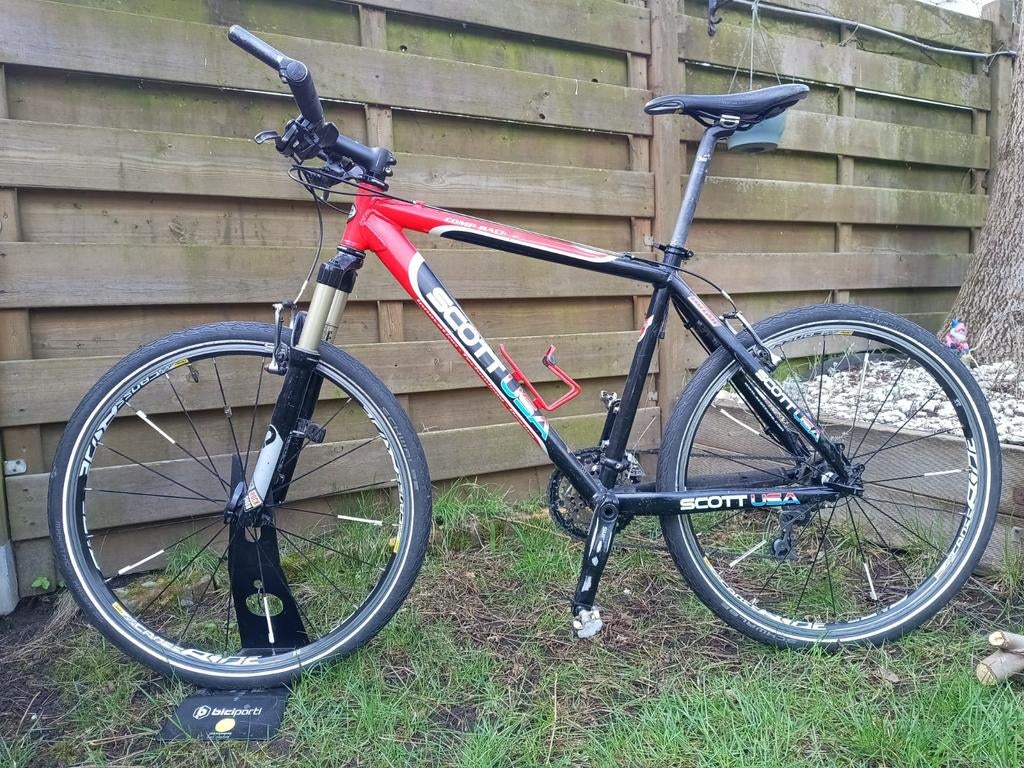 Vélo de montagne vintage Scott USA 26 pouces 3x9 vitesses Sh, Vélos & Vélomoteurs, VTT semi-rigide, Enlèvement, Utilisé