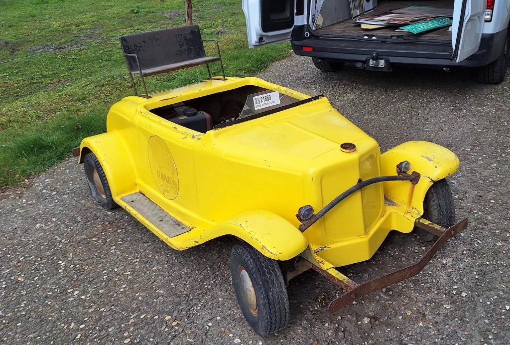 Replica Ford Hot Rod-styl go-kart, shriner karts, 80'r jaren, Autos, Autos Autre, Entreprise, Essence, Achat