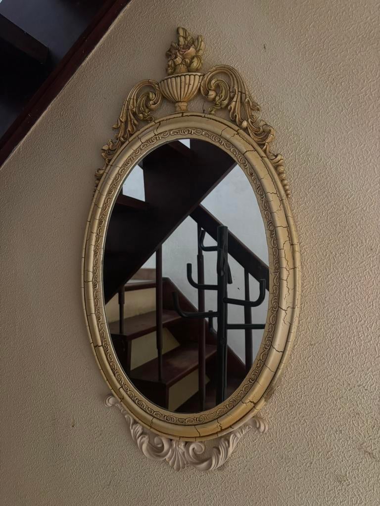 ovale spiegel, Antiek en Kunst, Antiek | Spiegels, Ophalen