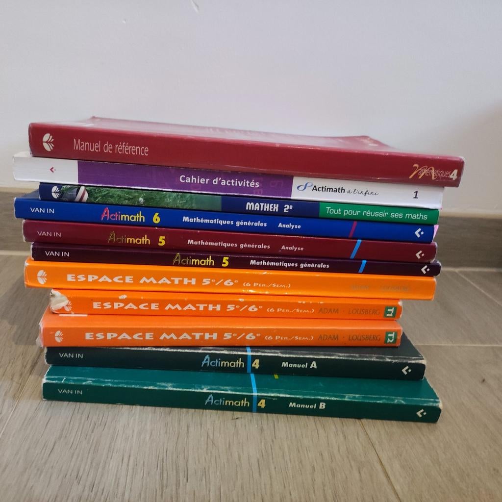 Livres de mathématiques, Livres, Enlèvement