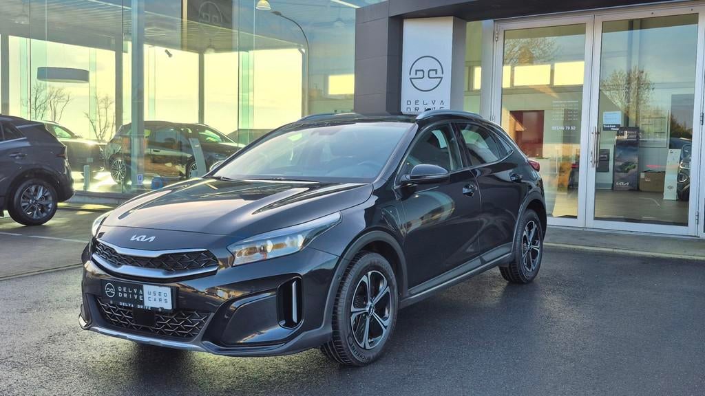 Kia XCeed 1.6 GDi PHEV  Pano dak  Plug-in Hybride, Auto's, Kia, XCeed, Gebruikt, Zwart, Bedrijf