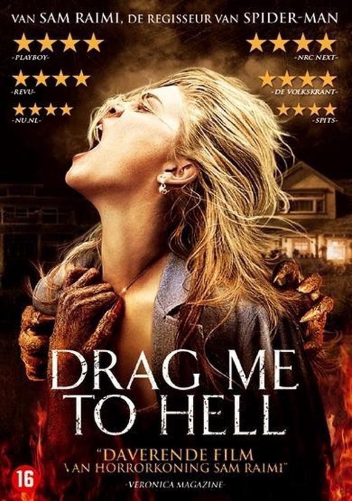 Drag Me To Hell (Nieuwstaat), Cd's en Dvd's, Dvd's | Horror, Zo goed als nieuw, Spoken en Geesten, Ophalen