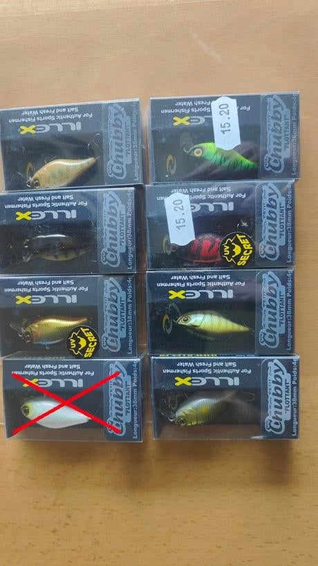 Illex Chubby FLottant, Watersport en Boten, Hengelsport | Roofvissen, Ophalen of Verzenden, Nieuw, Overige typen