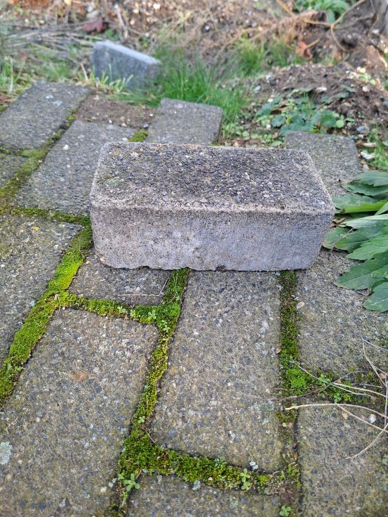 Gratis klinkers, Tuin en Terras, Tegels en Klinkers, Ophalen, Gebruikt, Klinkers