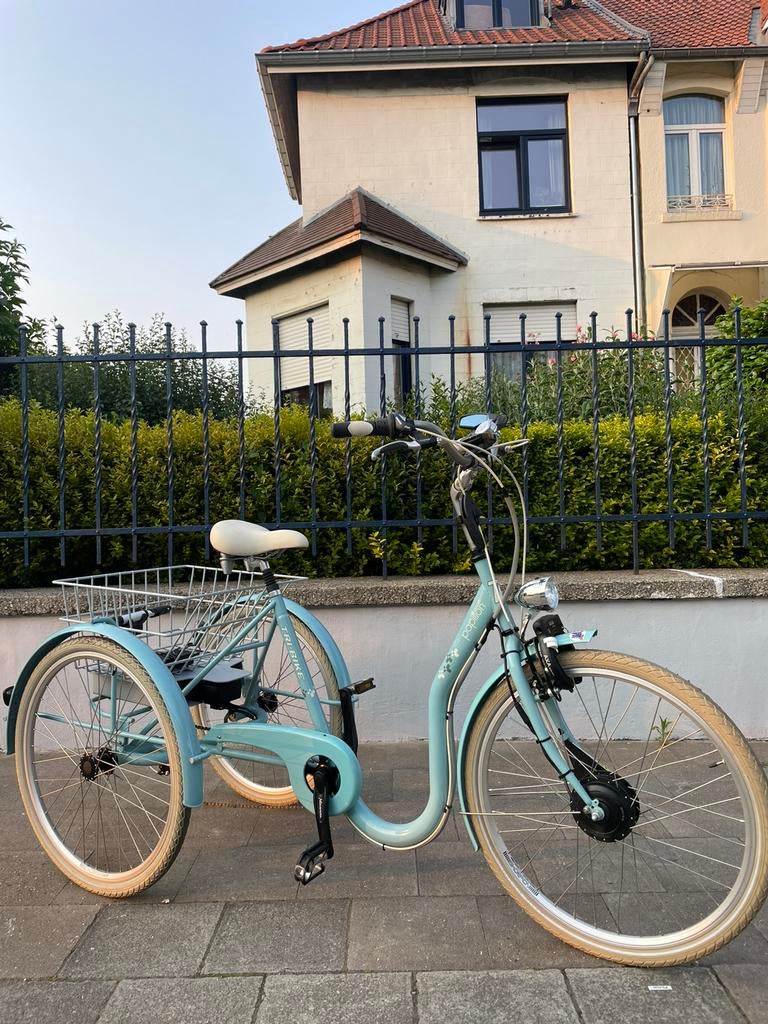 Tricycle à assistance électrique Tri-Bike état neuf, Enlèvement ou Envoi, Comme neuf, Fauteuil roulant électrique