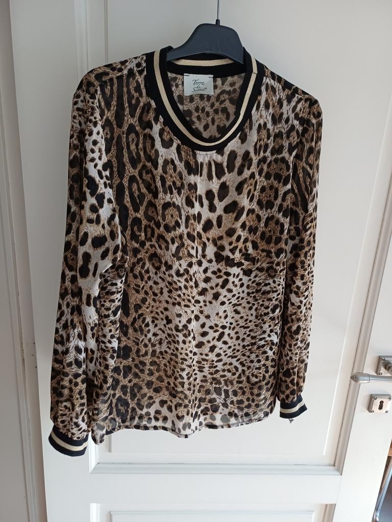 Leuke zomertop van Terra di Siena, Ophalen of Verzenden, Maat 42/44 (L)