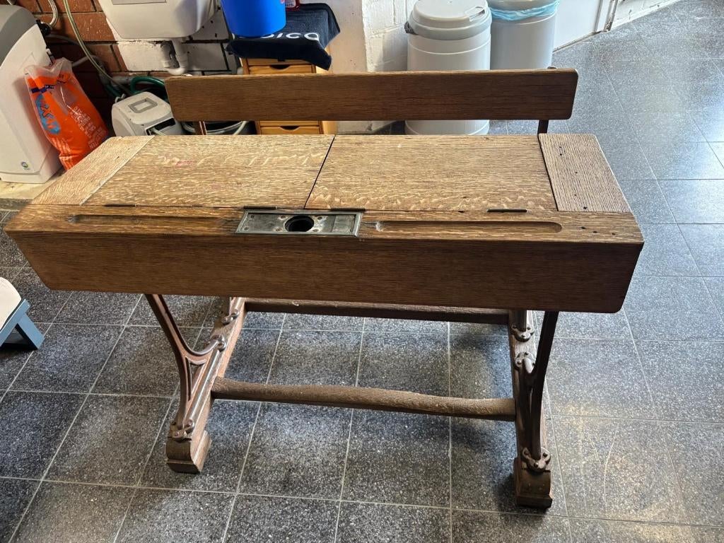 Vintage Schoolbank - Klooster bank, Enlèvement