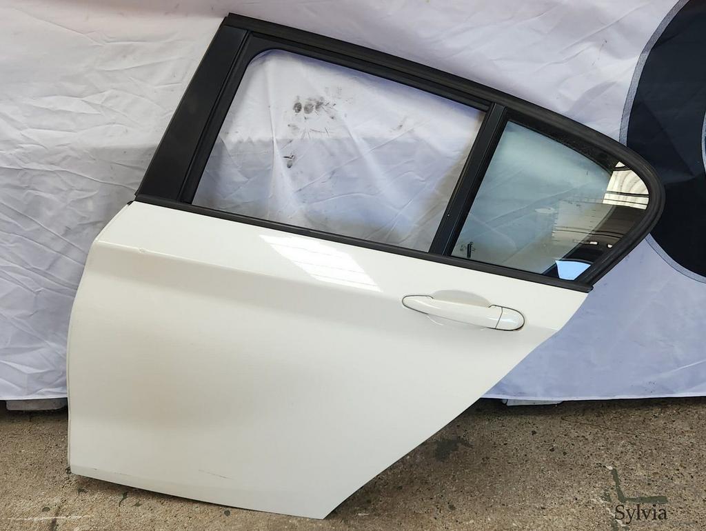 Links Achter deur portier BMW 1 serie  F20 Alpinweiss 300, Gebruikt, -, Deur, -