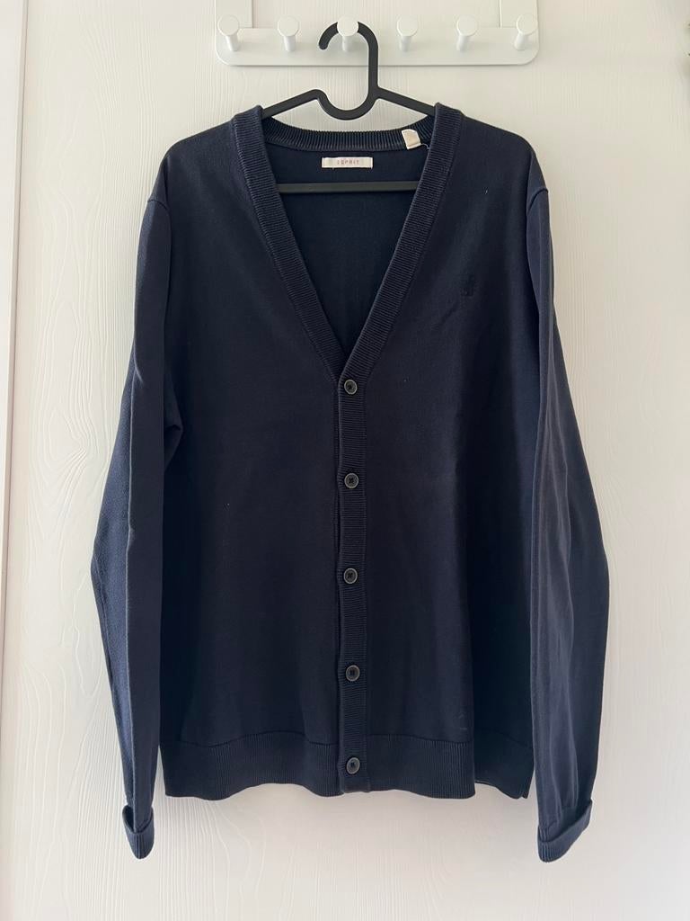 Navy blauw vest met knoopjes M Esprit, Ophalen, Zo goed als nieuw, Blauw