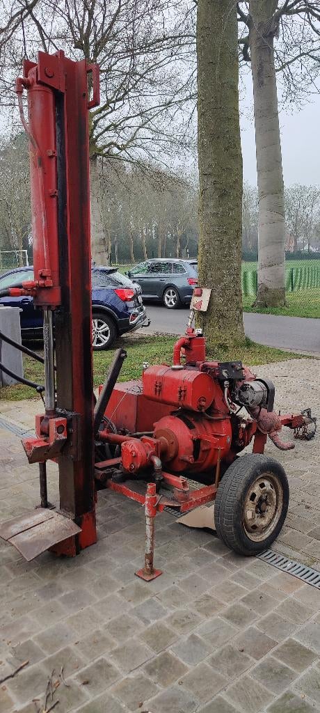 Houtkliever 10 ton met dieselmotor, Enlèvement, Utilisé