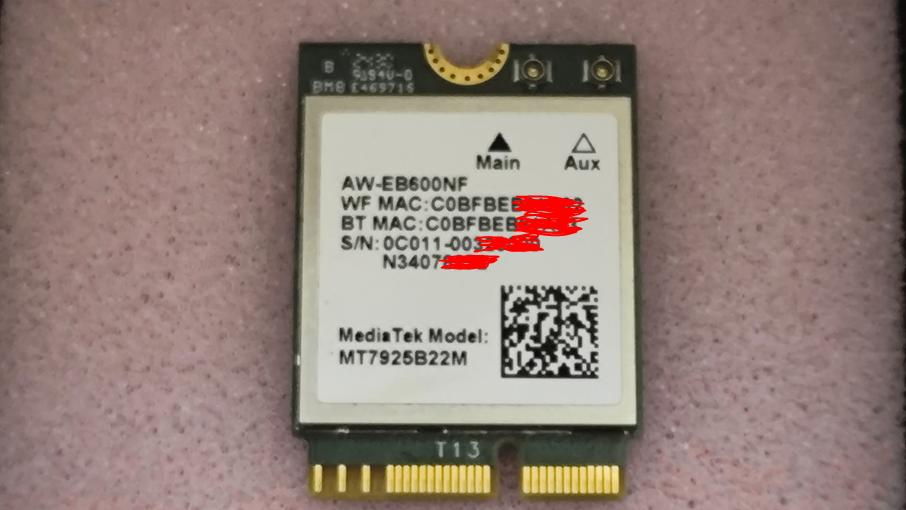Nieuw Mediatek MT7925B22M M.2 WIFI 7 Bluetooth 5.4, Computers en Software, WiFi-versterkers, Ophalen of Verzenden, Nieuw