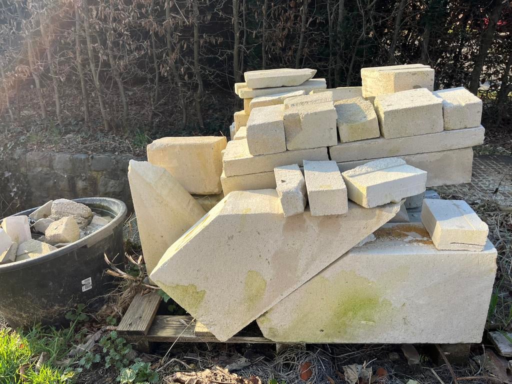 Overschot ytong, Enlèvement, Comme neuf