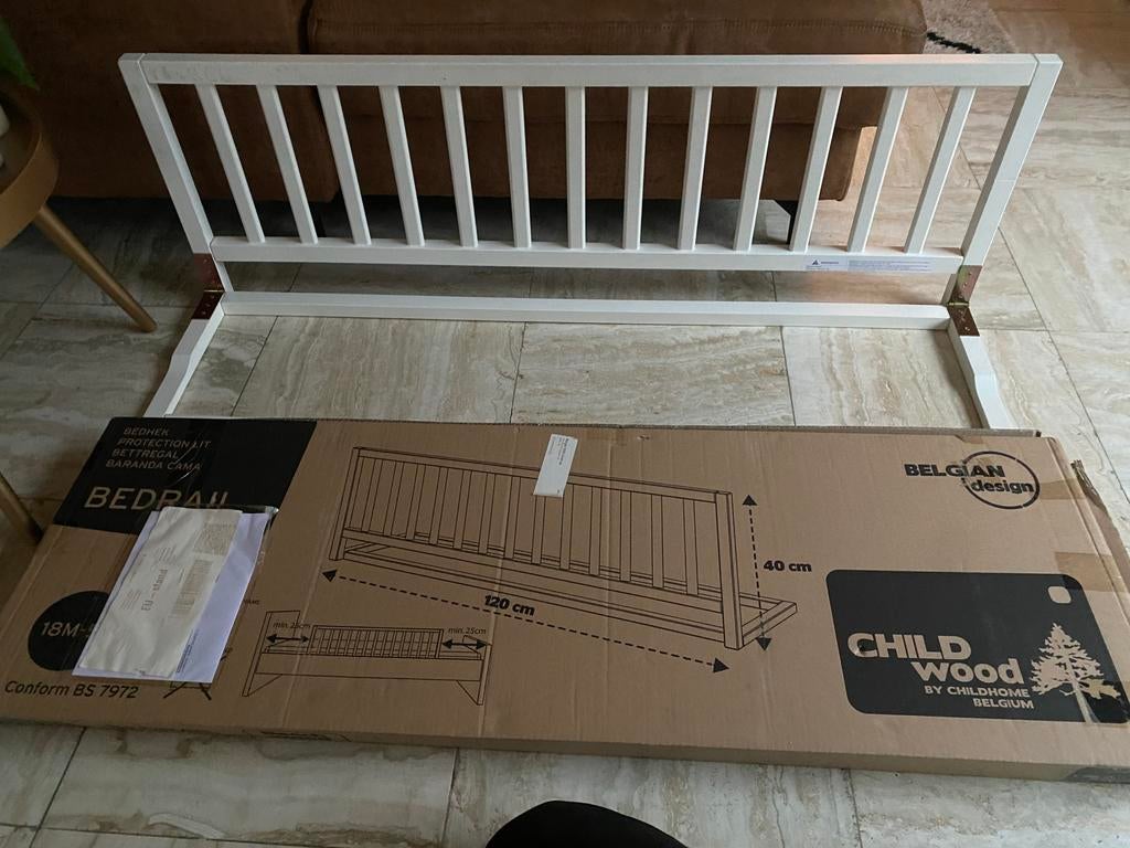 Clôture de lit, rail de lit à vendre, Enlèvement, Comme neuf