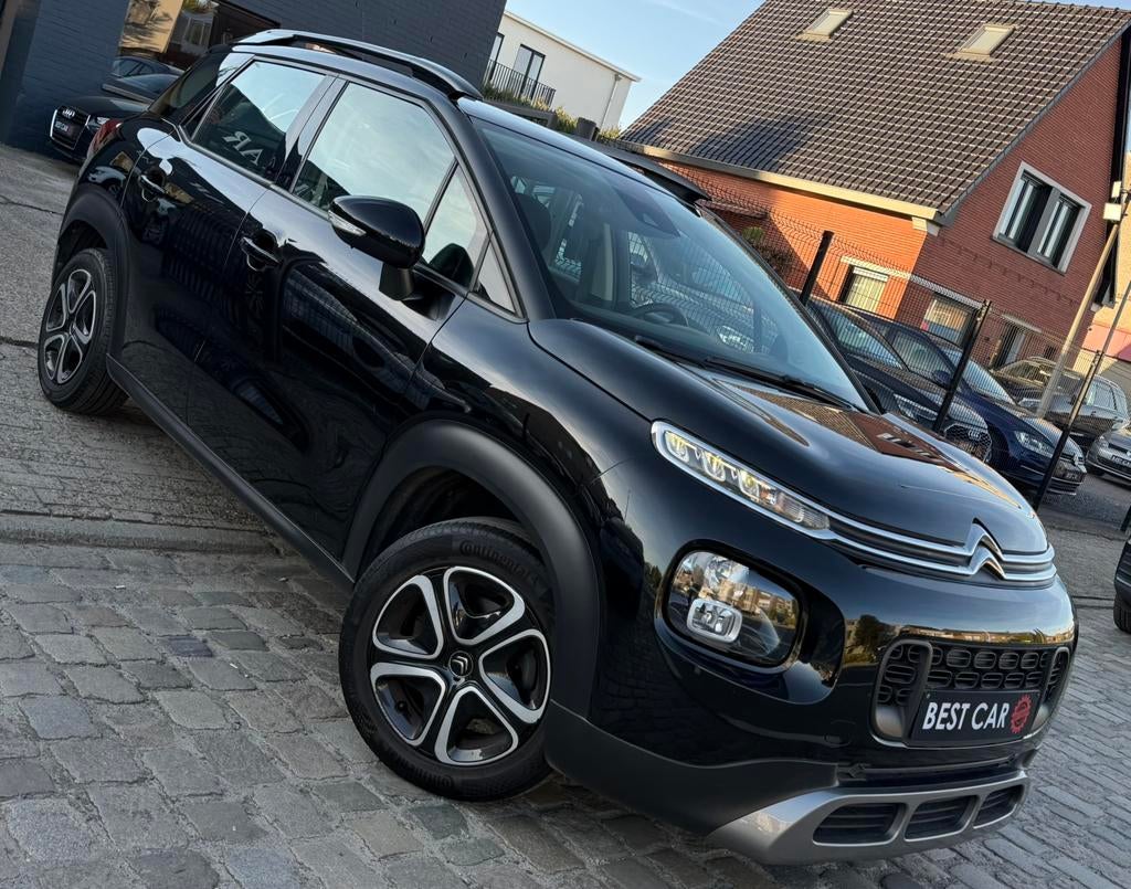 Citroen C3 Aircross 1.2i * AutoMaat, Auto's, Citroën, Stof, Euro 6, 1199 cc, Zwart