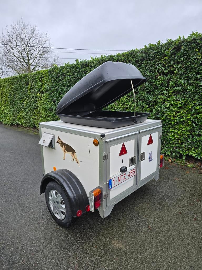 Honden aanhangwagen, Ophalen