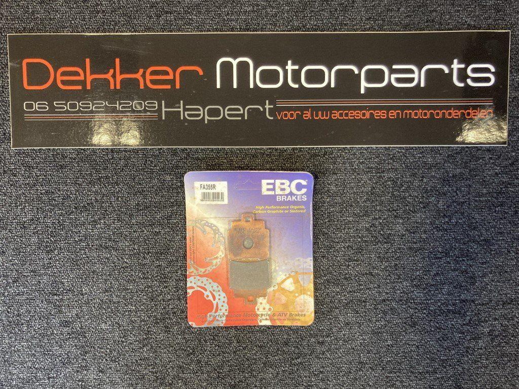 EBC remblokken Kymco MXU 250 en Mongoose 250 en 300 FA355R, Motos, Neuf, -, -, -