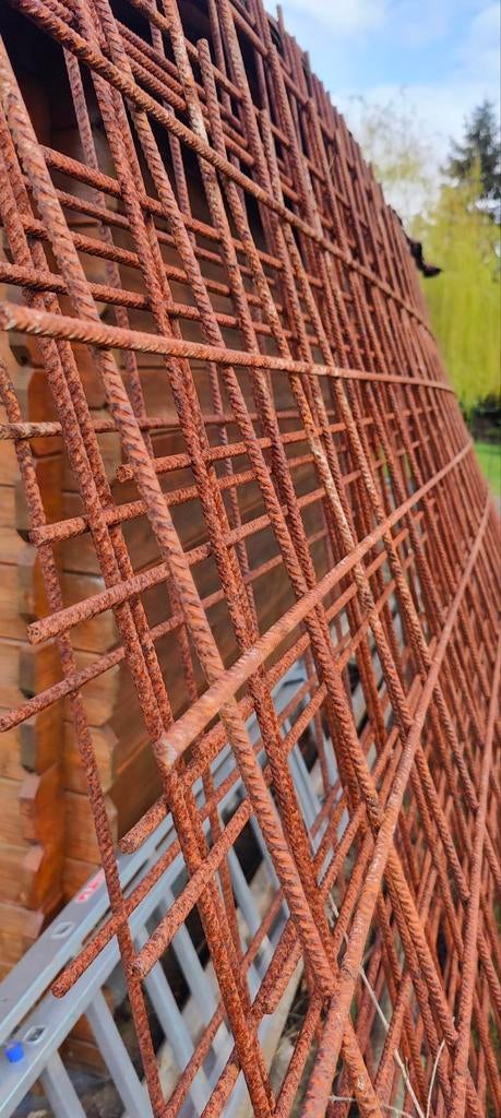 Treillis soudé / paillasse 8 mm – 2 m x 5 m, Enlèvement