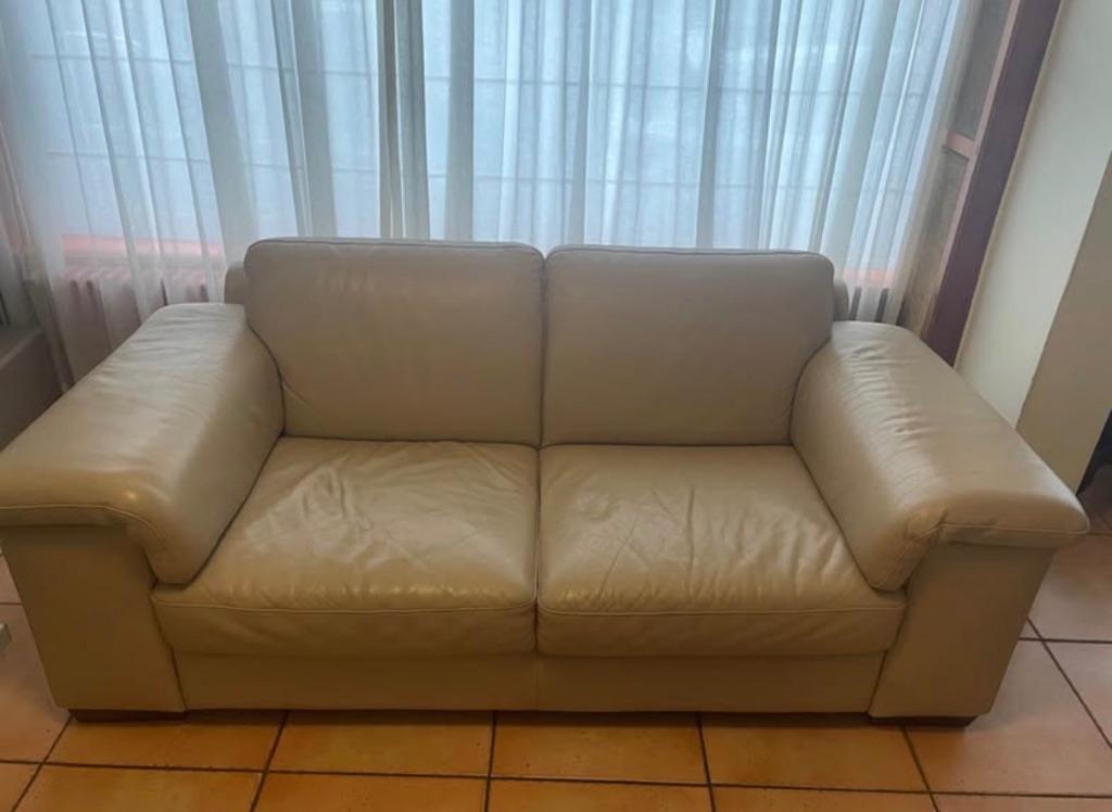 Zetel, Ophalen, Gebruikt, 150 tot 200 cm, Tweepersoons