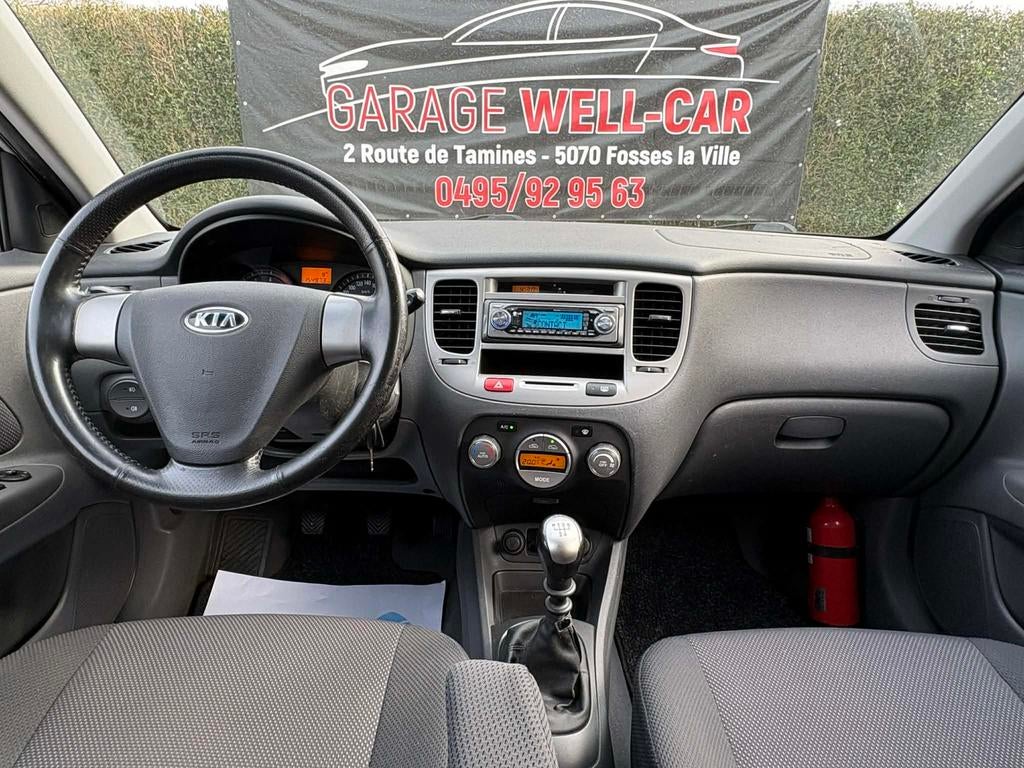 Kia Rio 1.5Crdi 154.000km 1ère Main/Clim...Garantie 1an!, Zwart, 4 cilinders, https://public.car-pass.be/vhr/4560aed2-e447-406d-a6fa-7972111fe6f0