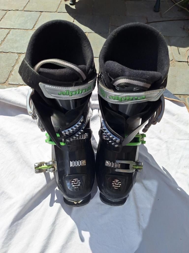 Ski’s Völkl AC Unlimited + Alpina skischoenen maat 43 (315 m, Sport en Fitness, Skiën en Langlaufen, 160 tot 180 cm, Schoenen