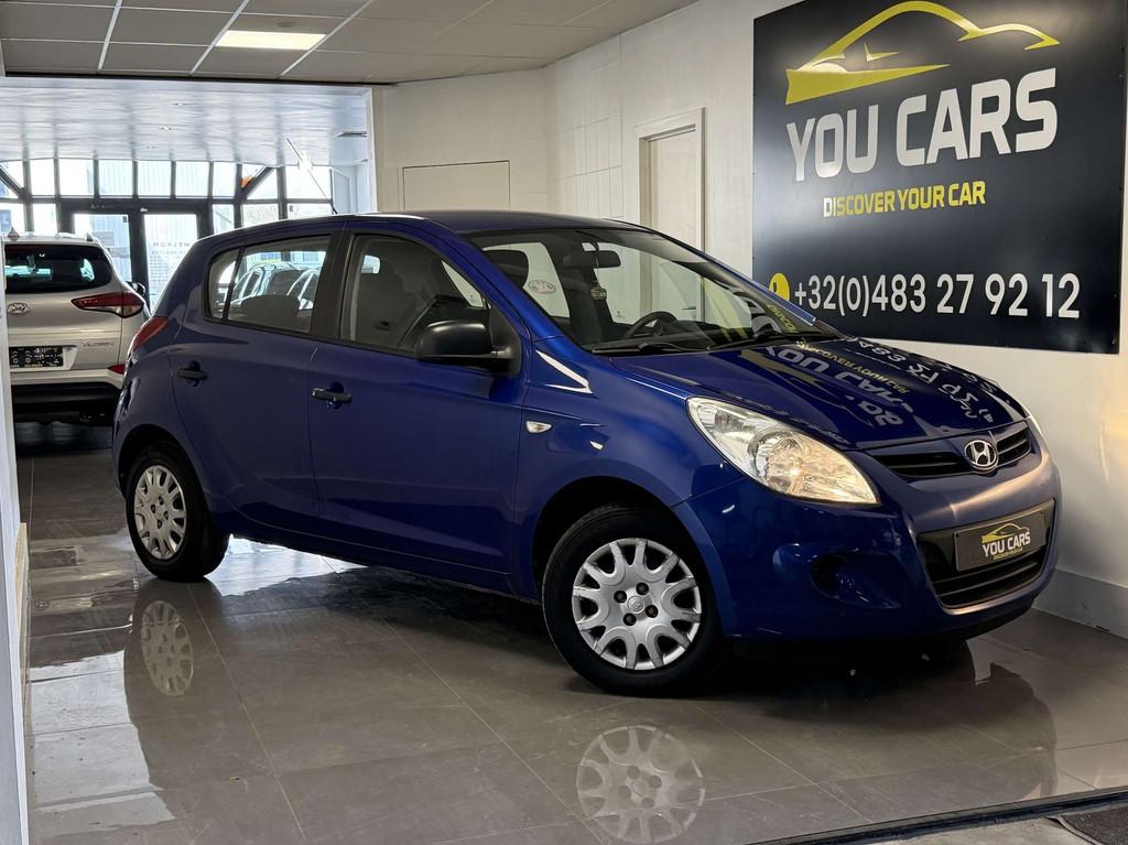 Hyundai i20 i20 1.2i Lounge 1 jaar garantie, Auto's, Hyundai, 57 kW, Gebruikt, 4 cilinders, Blauw