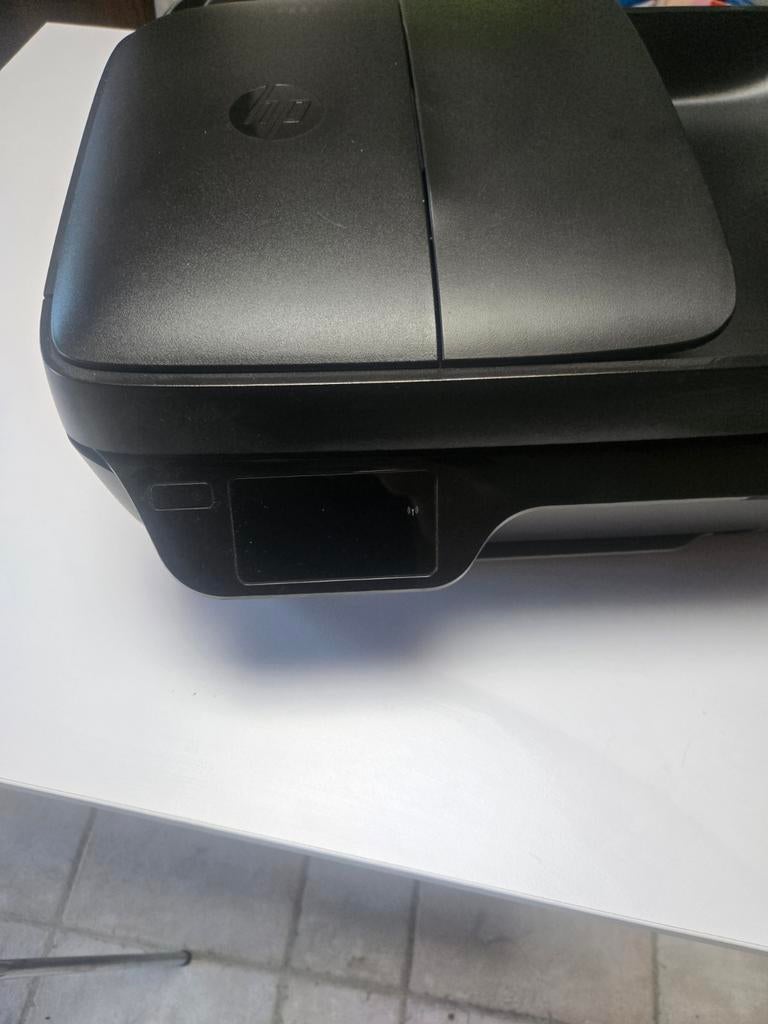 Hp printer in het zwart, Ophalen, Printer