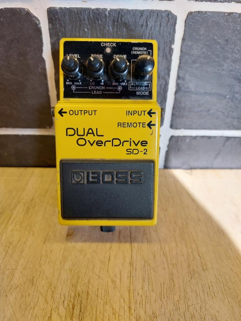 Boss SD-2 Dual Overdrive, Musique & Instruments, Effets, Enlèvement ou Envoi