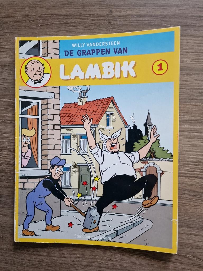 Strips. De grappen van Lambik, Boeken, Gelezen, Willy Vandersteen, Ophalen of Verzenden, Meerdere stripboeken