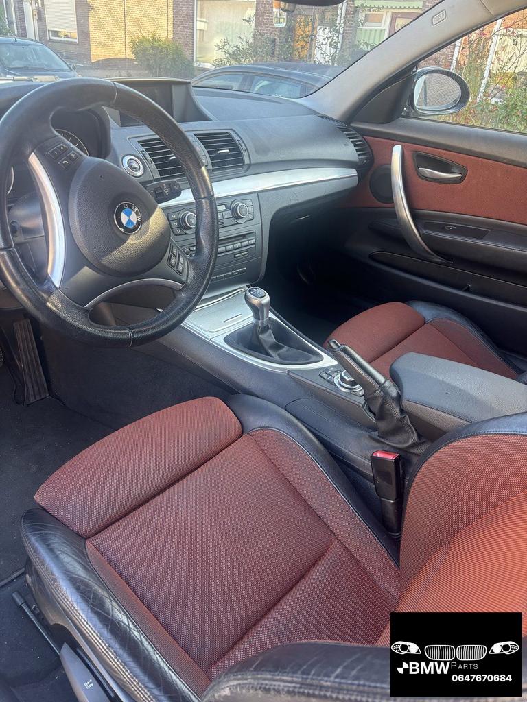 Interieur half leer leder sportstoelen Bmw 1-Serie E81, Auto-onderdelen, Gebruikt, -, Ophalen of Verzenden, -