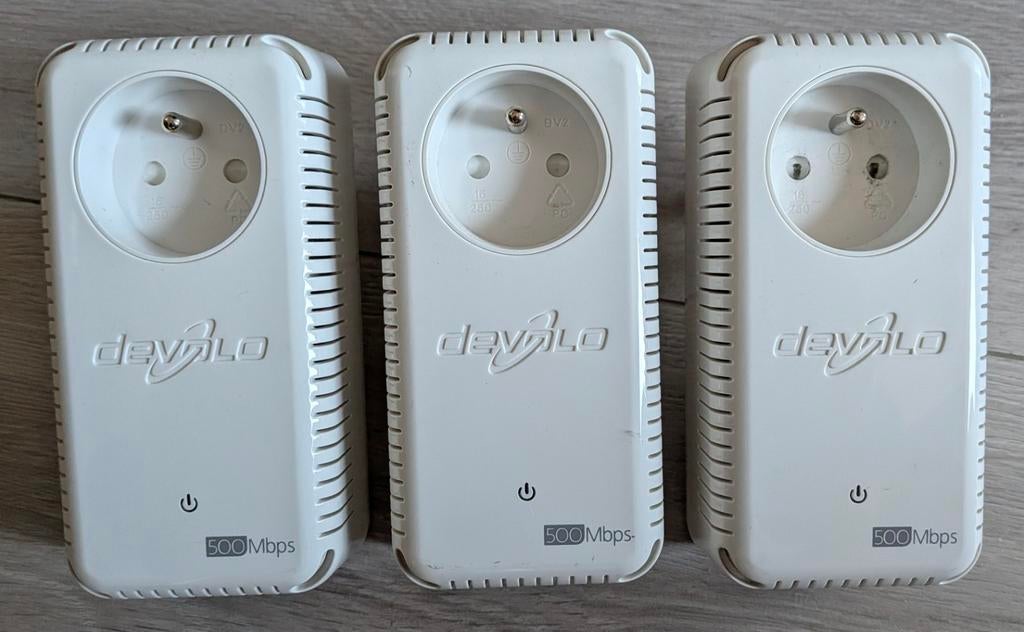 3 Devolo dlan 500+. 500mbps, Enlèvement ou Envoi, Utilisé, Devolo