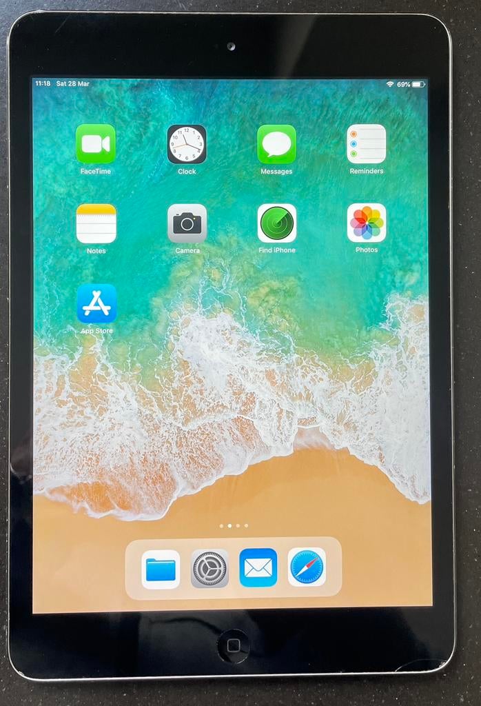 iPad mini 2 -16GB, Informatique & Logiciels, Apple iPad Tablettes, Gris, 8 pouces, Enlèvement, Utilisé