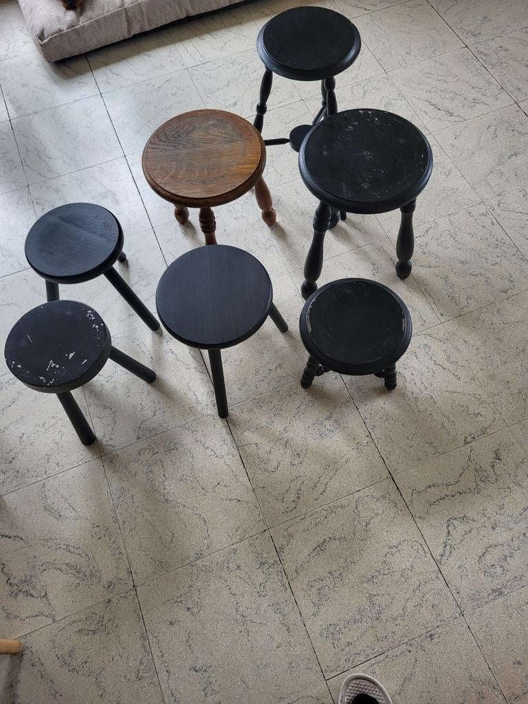 Plantentafeltjes, Ophalen