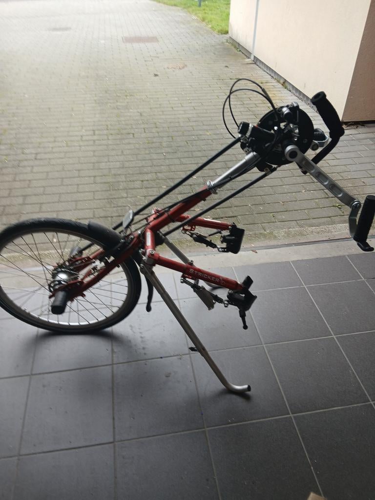 Rolwagen handbike, Ophalen